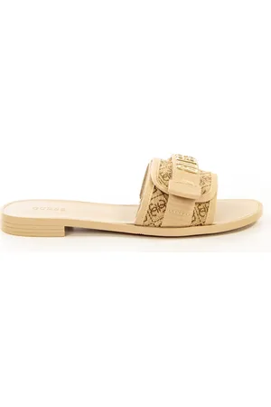 Guess Claquette Elyze logo 4G Femme